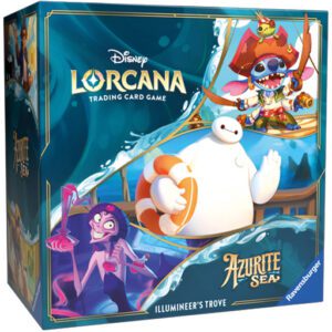 Lorcana, Azurite Sea Illumineer’s Trove, Disney Lorcana, trading card game, TCG kaarten, Lorcana kaartspel, strategisch spel, Disney verzamelaars, Disney kaarten collectie, Lorcana boosterpacks, luxe deck box, kaartbeschermers Lorcana, Illumineer’s Trove box, magie en strategie, unieke Disney personages, art inspiratieboek Lorcana, counters en tokens, Lorcana gameplay, beginnerskaartspel Lorcana, Disney TCG accessoires, verzamelobject Disney, limited edition Lorcana, collectors item Lorcana, Azurite Sea kaarten, Lorcana spelregels, speelkaarten Disney, trading card fans, Disney strategie spel, magische kaarten Disney, Lorcana verzamelaarskit, Illumineer’s trove inhoud, fantasy kaartspel, starterskit Lorcana, exclusieve Disney kaarten, Disney gameplay accessoires, Lorcana kaarten beschermen, kaartspel voor beginners, trading game Disney, strategisch bordspel, Lorcana illustraties, unieke art Lorcana, collectors editie, beginners Lorcana set, magische Disney TCG, speelervaring Disney, kaarten organiseren, boosterpacks Lorcana, luxe opslag kaarten, epische gameplay Disney, kaartspelstrategie, limited edition trove, unieke trading cards, Azurite Sea deck, collector’s trove Lorcana, Disney fans kaartspel, magische deck box, Lorcana accessoires, strategisch spel Disney, verzamelaarskaarten Disney.