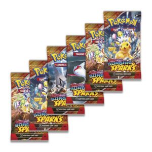 Surging Sparks Booster Bundle Pokémon Center Version